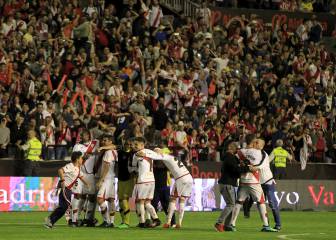 El último ascenso del Rayo a Primera cumple dos años