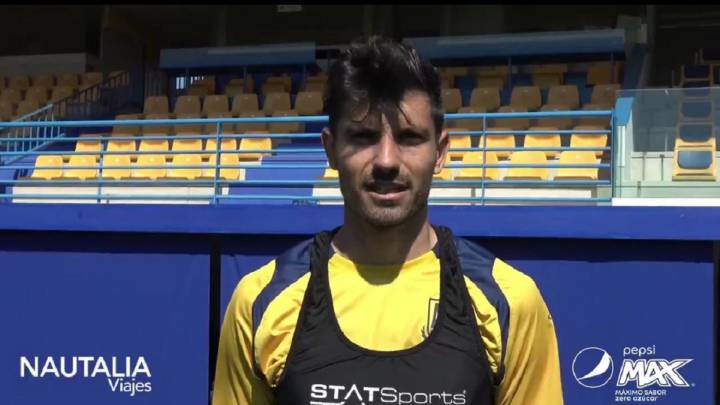 Juan Aguilera “Los primeros entrenamientos eran muy extraños”.