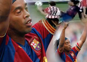 Magia de sueños: Ronaldinho bailó y reinventó el sombrero