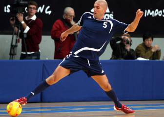 Zidane apoya al fútbol sala