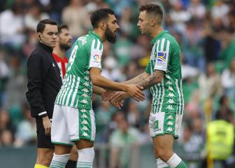 Loren y Borja Iglesias: sólo
uno tiene un sitio en el derbi