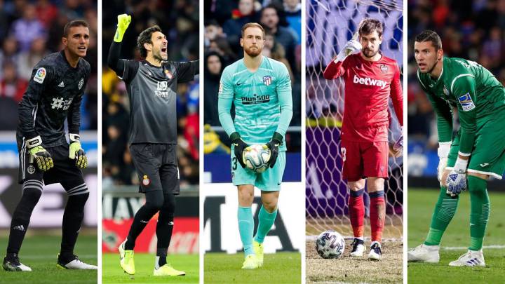 Masip, Diego López, Oblak, Aitor Fernández y Soria