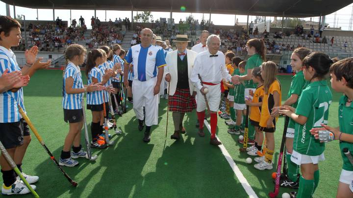 RCD ESPANYOL CONMEMORACION ANIVERSARIO DEL CENTENARIO DEL HOCKEY HIERBA