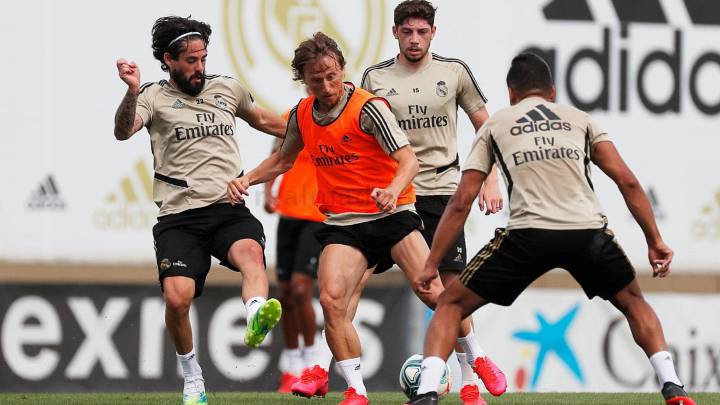 Zidane aumenta la intensidad pensando en el Eibar