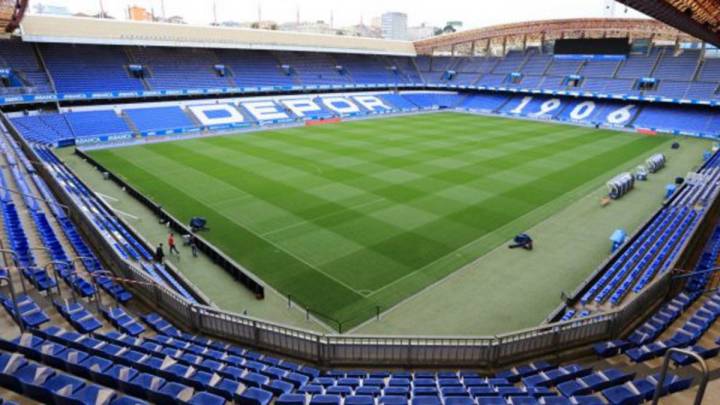 El Deportivo jugará en un Riazor sin público.
