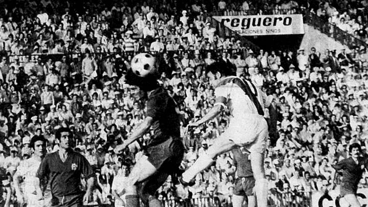 El célebre cabezazo de Felines al Getafe.