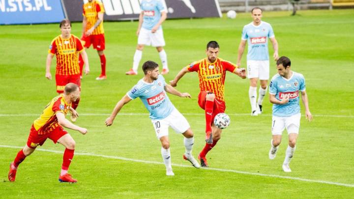 El Piast Gliwice ganó en casa del Korona Kielce.