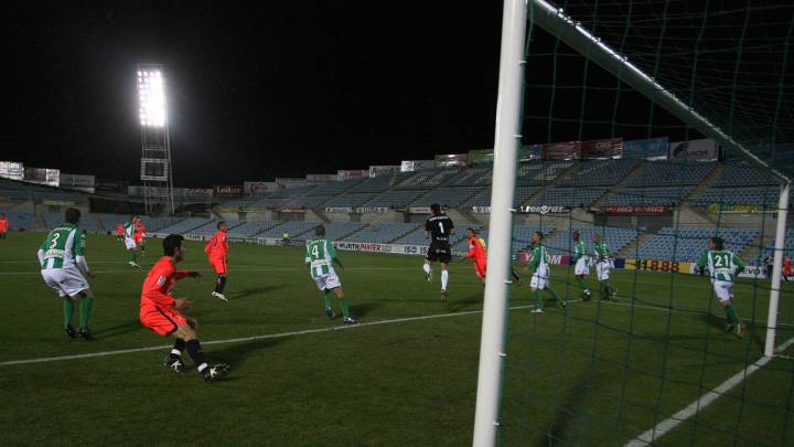 REANUDACION DEL PARTIDO DE COPA DEL REY BETIS SEVILLA EN EL ESTADIO DEL GETAFE A PUERTA CERRADA