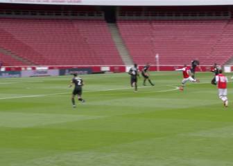 El golazo de Lacazette en un amistoso del Arsenal: ¡qué volea!