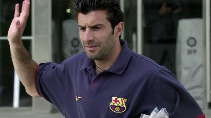 Figo a Gaspart: "Tengo un billete a Madrid y otro a Barcelona..."