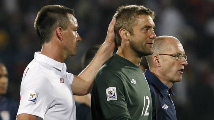 Green tras el partido de Inglaterra ante Estados Unidos.