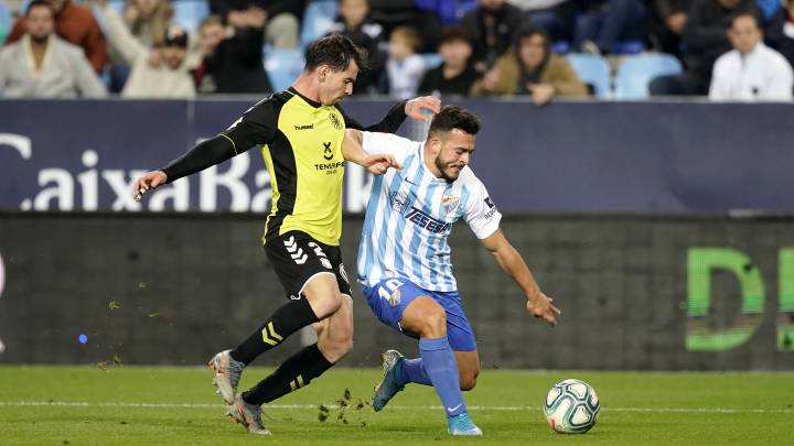 06/12/19 PARTIDO SEGUNDA DIVISION MALAGA - TENERIFE LORENZO