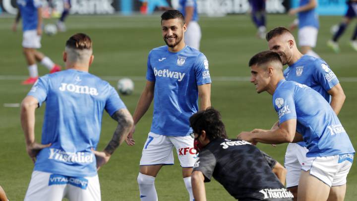 Posible alineación del Leganés para la 'final' contra el Mallorca