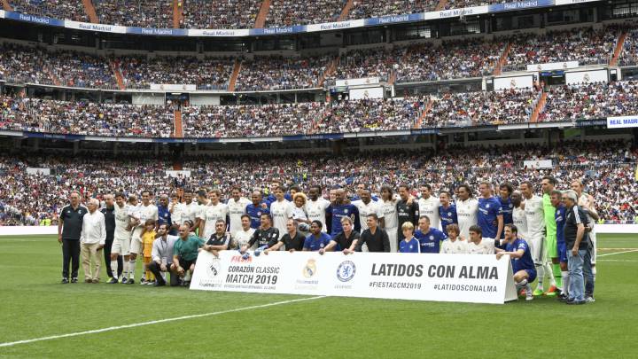 Los veteranos del Real Madrid se midieron a los del Chelsea en el último Classic Match en junio de 2019.