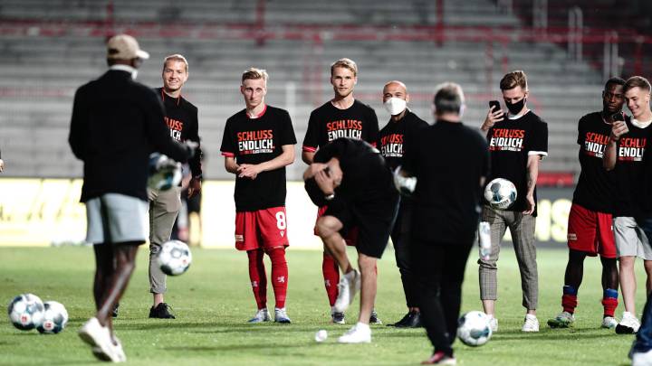 La DFL multa al Union Berlín y a dos de sus jugadores por violar el protocolo del coronavirus