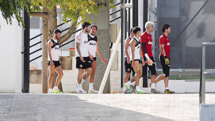Gayà, Piccini y Parejo.