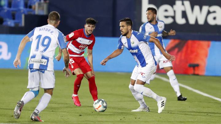 Puertas roza el gol del Granada
