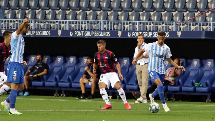 Posible alineación del Málaga ante el Lugo en el Anxo Carro