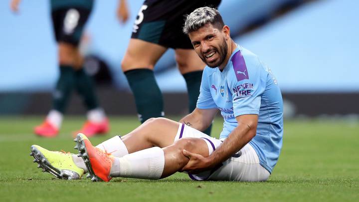 Agüero se rompe