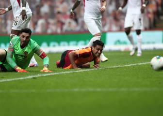 El Galatasaray sin delanteros tras una nueva lesión de Falcao