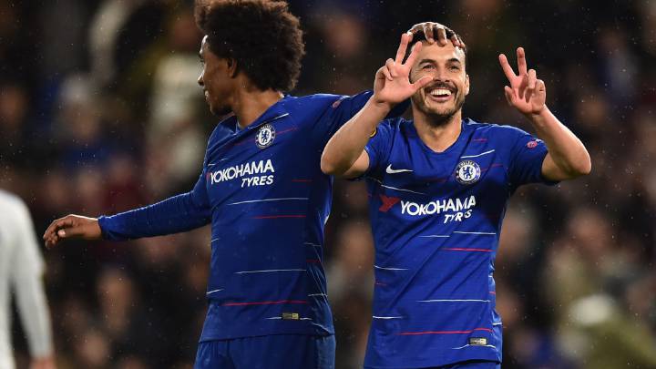 El Chelsea retiene a Willian y Pedro sobre la bocina