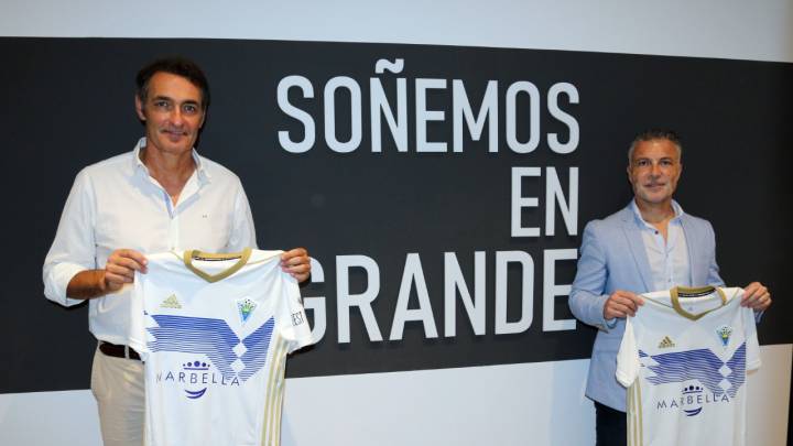 Adolfo Aldana y Óscar Felipe, fichajes de lujo para la cantera del Marbella