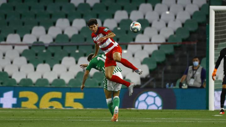 Jesús Vallejo contra el Betis.