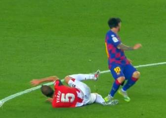 Para Iturralde, Messi tentó a la suerte en la plancha a Yeray