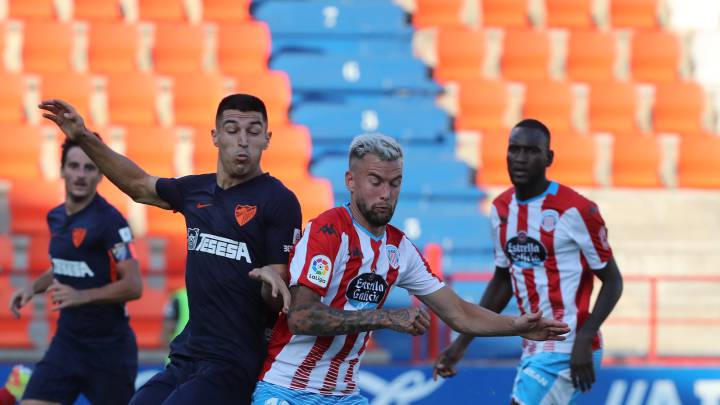 1x1 del Malaga: pone voluntad, pero no da para mucho más