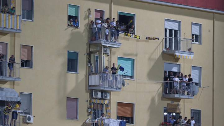 Aficionados del Juve Stabia