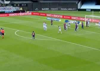 El gran invento de Messi para burlar a la defensa del Celta