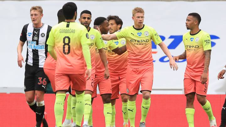 Newcastle - M. City en directo: FA Cup, en vivo