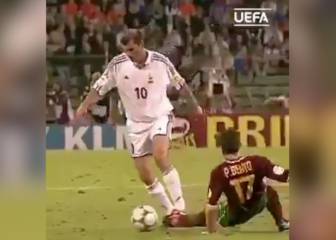 20 años de una gran exhibición: Zidane destrozando a Portugal