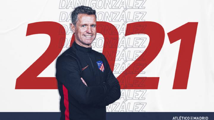 Dani González, entrenador del Atlético Femenino.