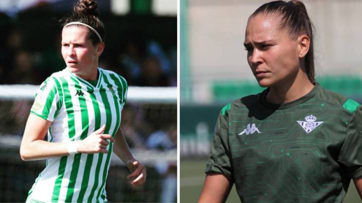 Merel Van Dongen e Irene Guerrero, exjugadoras del Betis.