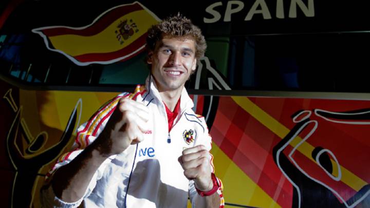 Fernando Llorente era el hombre dei día aquel 30 de junio de 2010 y posó para AS para repasar su gran actuación ante Portugal.