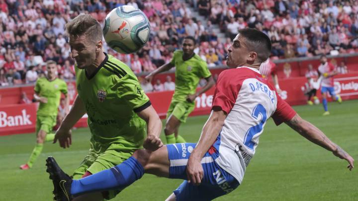 03/10/19 PARTIDO DE SEGUNDA DIVISION SPORTING DE GIJON - ALMERIA DAMIAN
