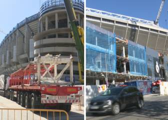 El Bernabéu sigue sus obras a marchas forzadas: impresiona verlo así...