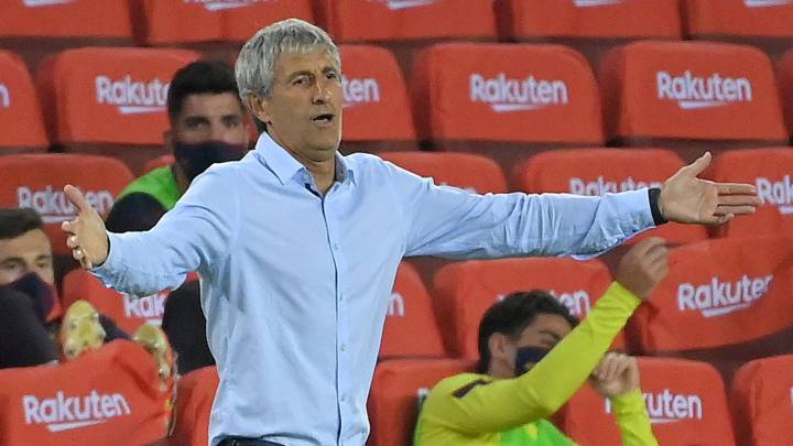 Barcelona: Griezmann's father aims barb at "passenger" Setién
