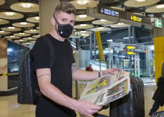 Caio Henrique llega a Madrid: