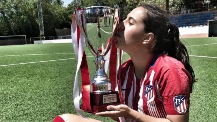 Pau, con el Atlético B.