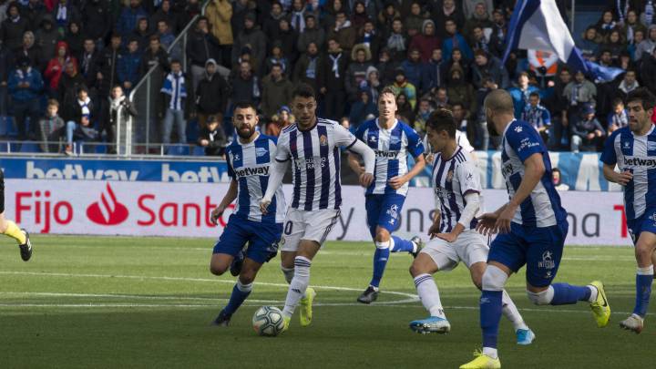09/11/19 PARTIDO PRIMERA DIVISION ALAVES - REAL VALLADOLID OSCAR PLANO