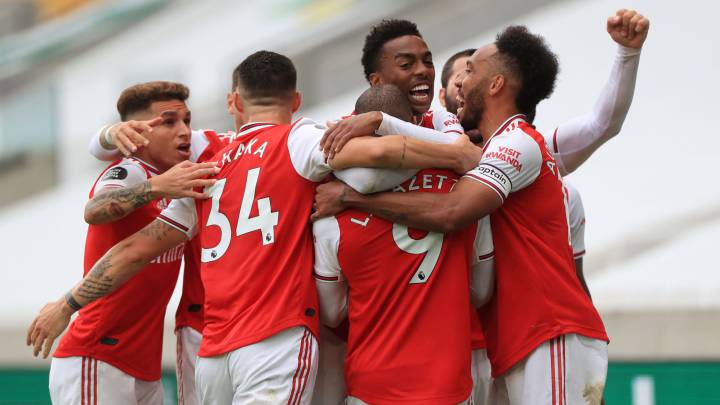 El Arsenal corta las alas del Wolves de Adama