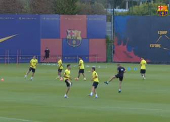 Barcelona completó su último entreno antes del juego con Villarreal