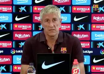 ¿Messi se va? Esto respondió Quique Setién en conferencia
