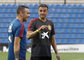 Iago Aspas y Gerard Moreno están bajo la lupa de Luis Enrique