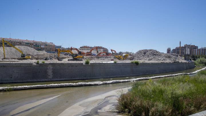 Concluye el desmontaje del Vicente Calderón tras 17 meses