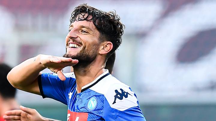 Mertens dedica un gol a Callejón