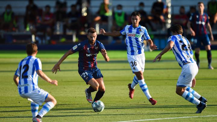 La Real Sociedad recurre la amarilla de Zubimendi y Competición le da la razón