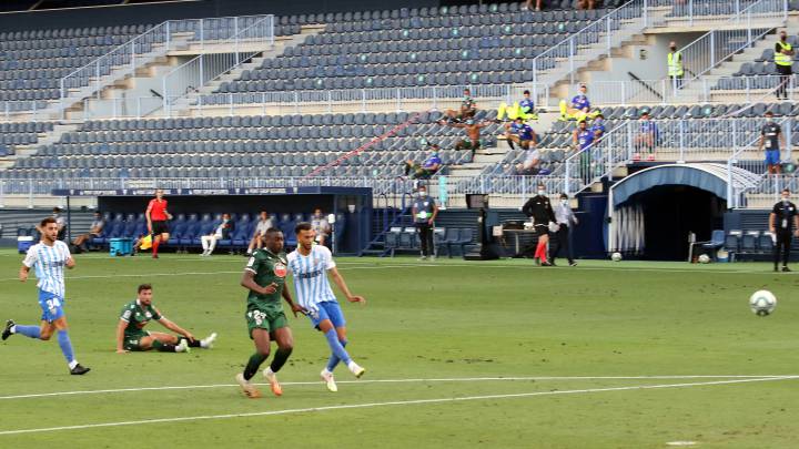 1x1 del Málaga: Hicham abandera una exhibición de la cantera